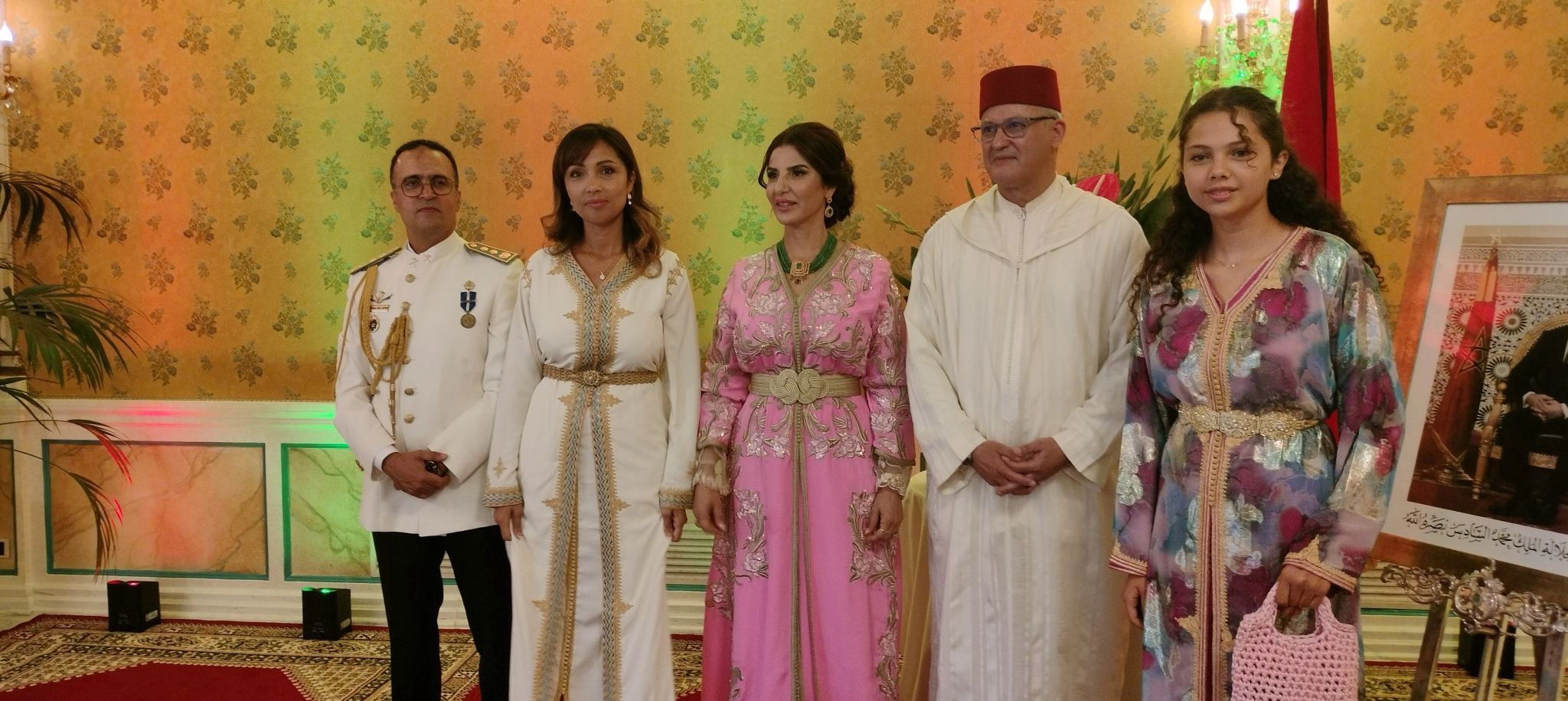 Ho avuto il piacere di partecipare alla Festa del Trono del Re Mohamed VI organizzata dalla nostra Ambasciata del Regno del Marocco.  Un  evento che celebra l'unità e la tradizione del popolo marocch…